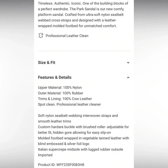 NIB Rag & Bone Park PlatformFisherman  Sandals Color Biscotti Size 10 / 40 - Picture 2 of 10